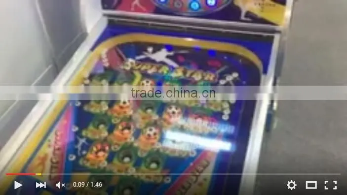2016 new amusemnt pinball Europe hot sale soccer bingo pinball machine cheap pinball game , machine for sale