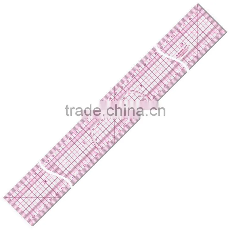 kearing brand,patchwork & quilting,squared curve ,grading sewing pattern,hip ruler,easy curve#8002