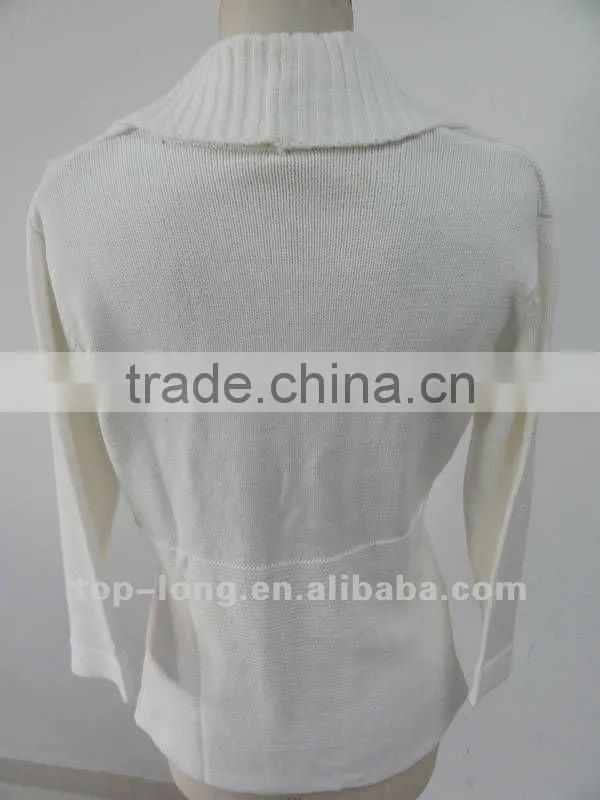 Fashion 100% cotton dress sweater designs for women