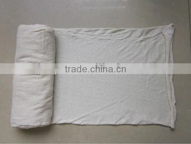 Meat package cloth knitting machine