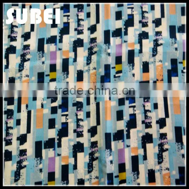12MM Summer new design geometric figure pure silk CREPE DE-CHINE fabric,Good quality mulberry silk fabric