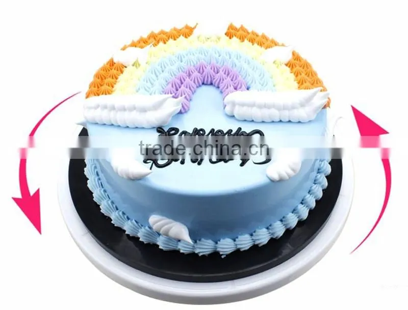 Rotating Cake Decorating turntable rotating stand/ Icing Turntable Display Table Stand cake turntable for wedding cake