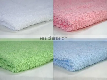 100% Combed Cotton Terry Velour Face Towel