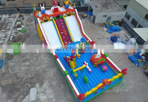 super mario import from china inflatable park amusement park decoration games