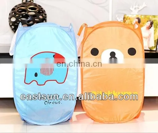 new promotion cheap printed 190t laundry hamper/pop up hamper/Laundry Bags