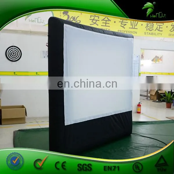 New Outdoor Portable Inflatable Movie Projector Screens / Used Cinema Inflatable Projection Screen