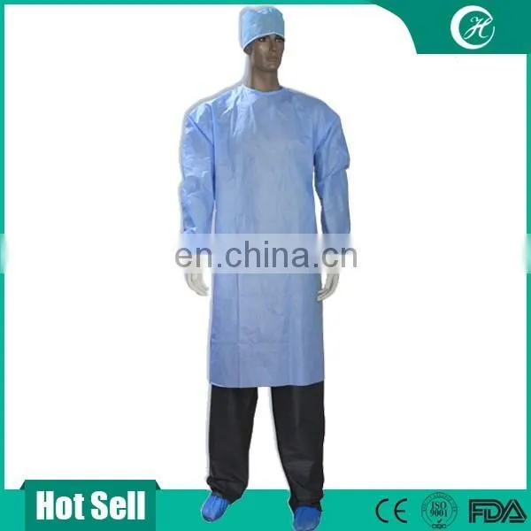 EO Sterilized Reinforced SMS Surgical Gown