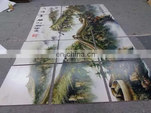 Large format ceramic uv printing machine / Double head ceramic uv printer