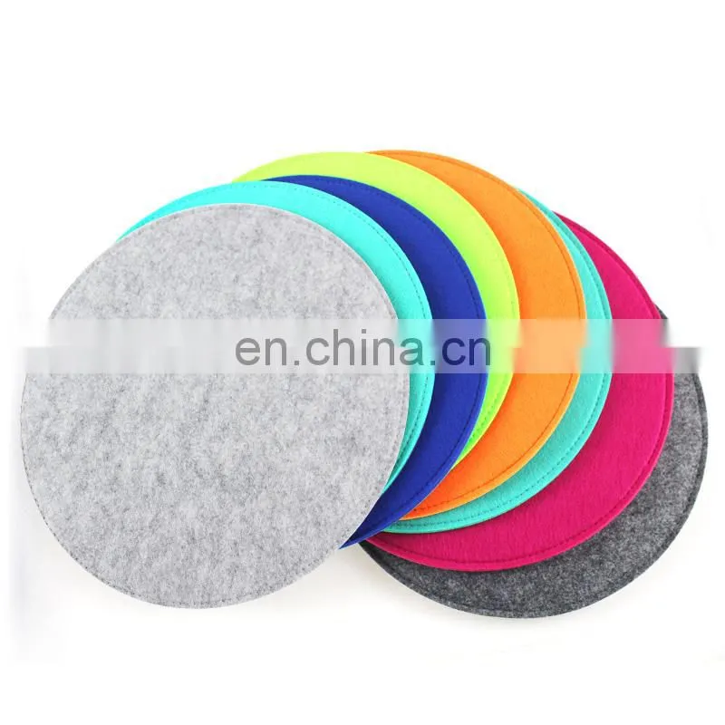 Double sides round felt seat cushion /seat mat/seat pads