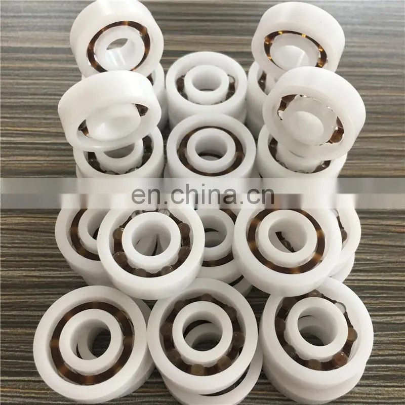 Anti-corrosion plastic coated bearings 608 ceramic bearing 608rs