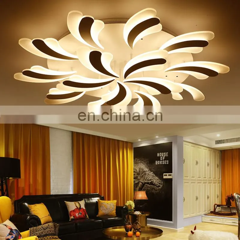 Postmodern art ceiling lamp living room bedroom lamp acrylic ceiling light on sale