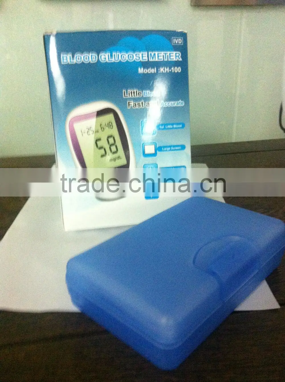glucometer and strips little blood fast and accurate