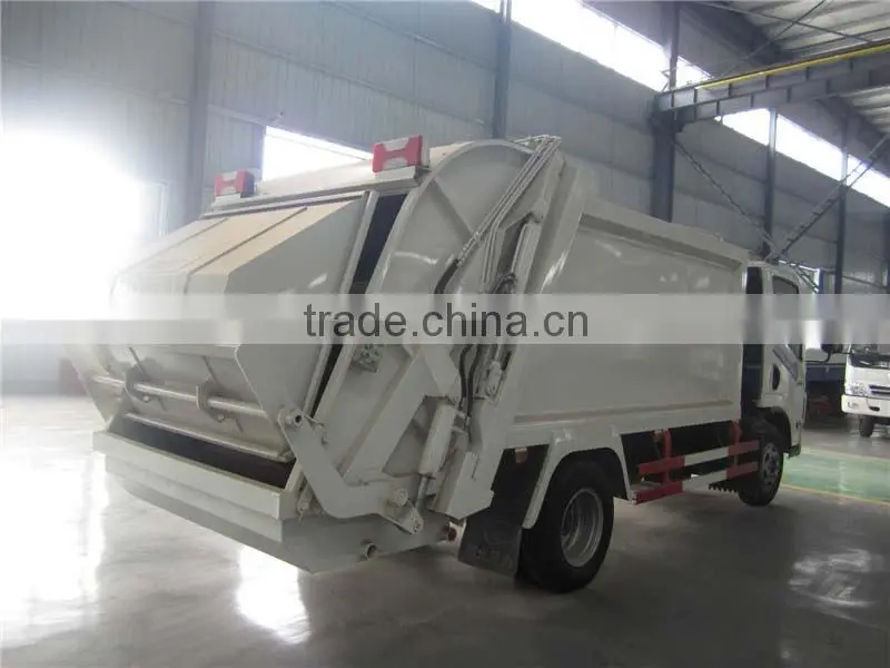 Yuejin 5m3 mini garbage truck