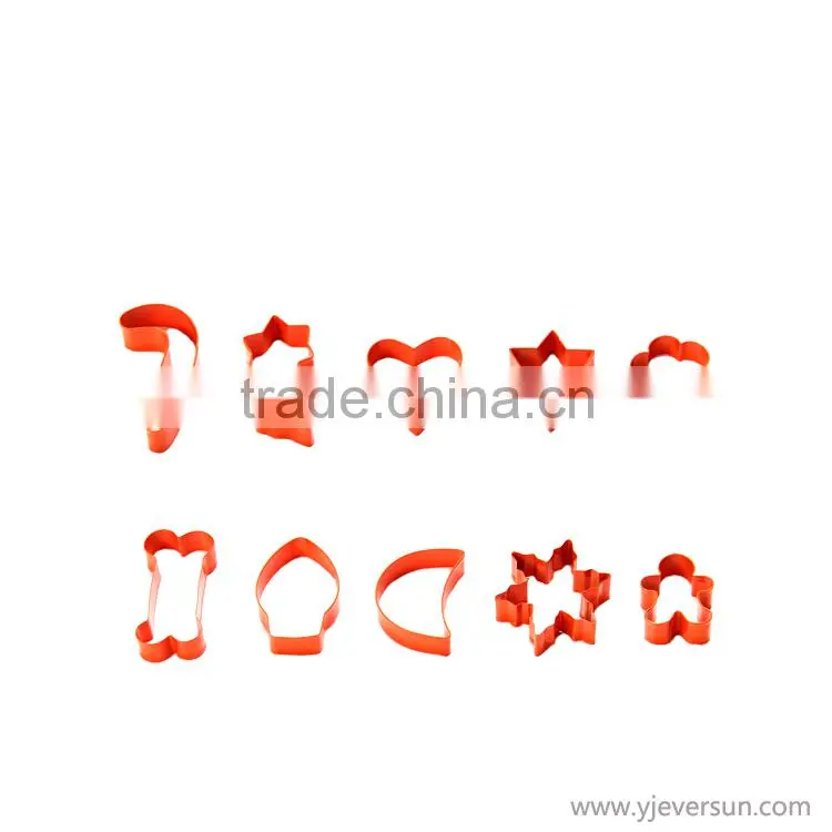 worldwide hot item alphabet cookie cutter, flame shaped cookie cutter, cookie cutter set