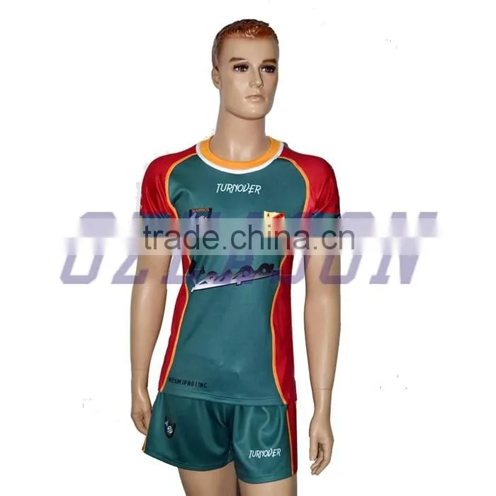 2016 Customized Sublimated Rugby Jerseys custom your own fashion rugby jersey