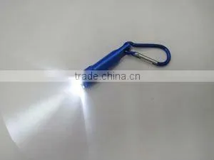 carabiner aluminum led torch