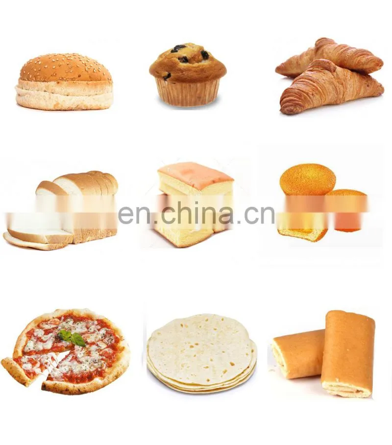 Baguetee bread croissan donut bakery food automatic flow pillow packaging packing machine