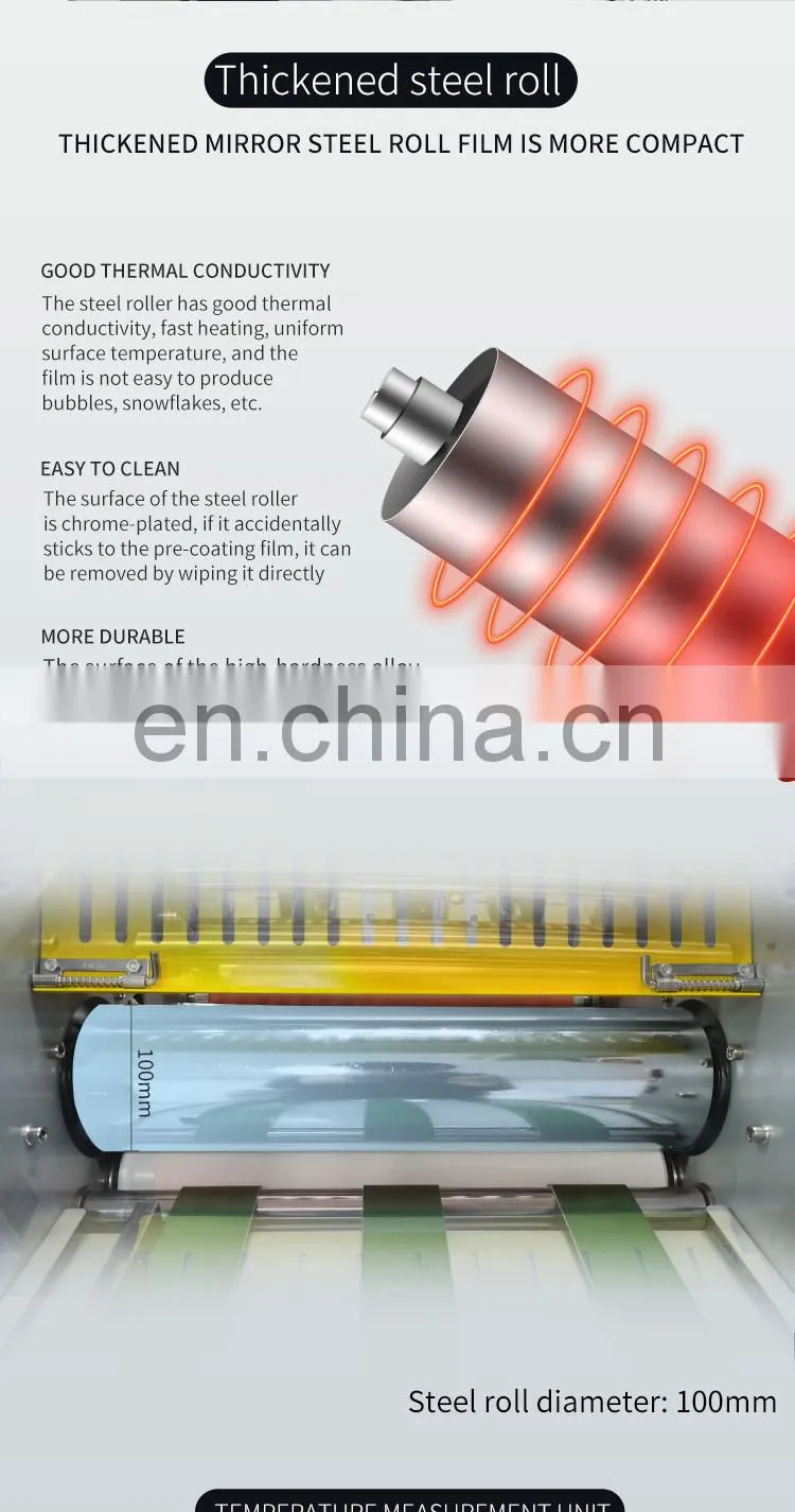 Hot Sale Automatic Conveyor Belt Feeding Hot Laminating Machine With Anti-Curling Function