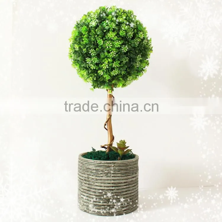 artificial topiary grass ball