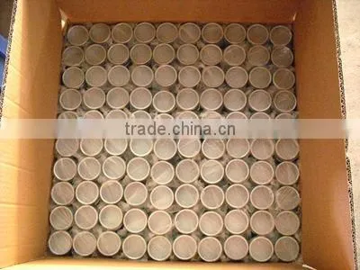Aluminum cap with a ring