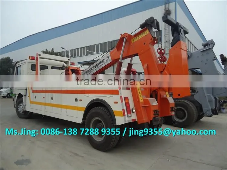 Euro IV Shacman 4x2 towing tractor wrecker truck 16-20 ton towing on sale