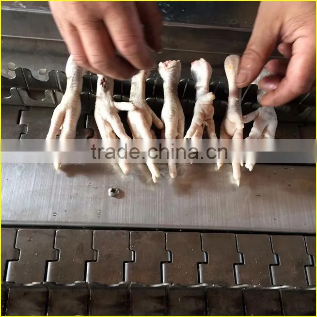 chicken toe splitting machine / chicken toe processing machine / chicken claw splitter