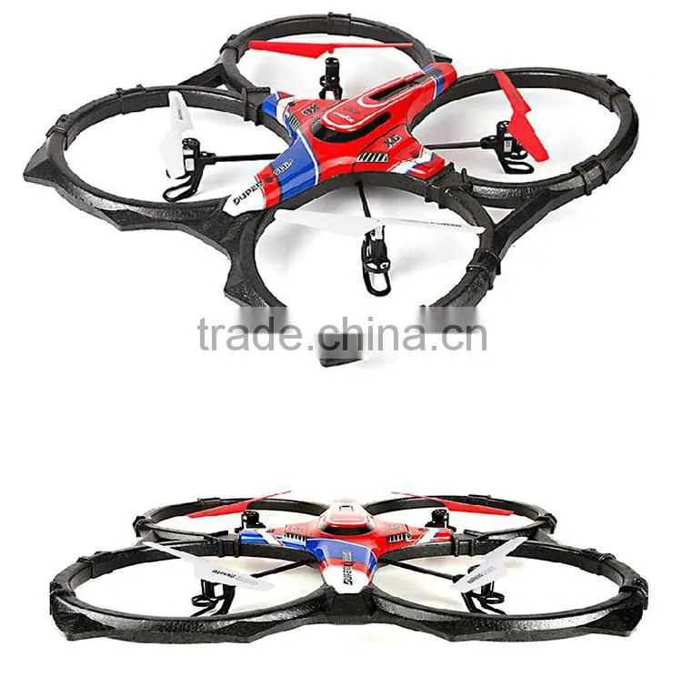 new rc quadcopter with light drone products made in china X6