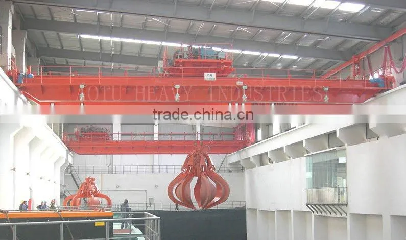 Grab overhead crane & overhead crane grab bucket
