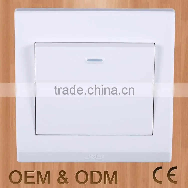 China supplier network switch, electric switch or electrical siwtch, one gang one way