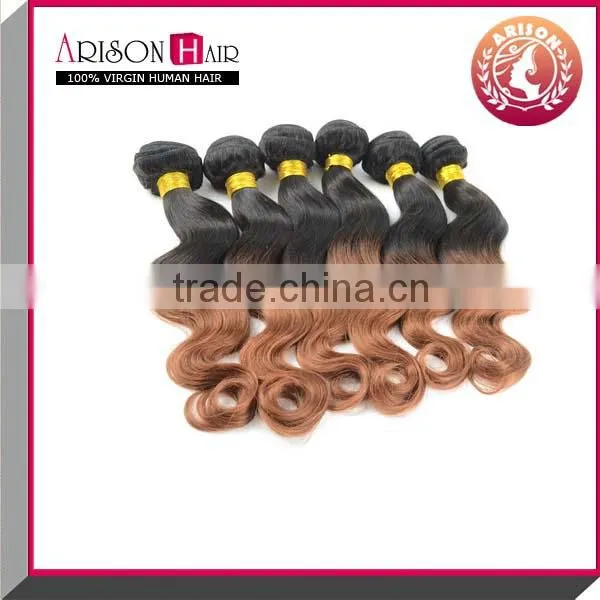 Malaysian Human Virgin Hair Ombre Hair