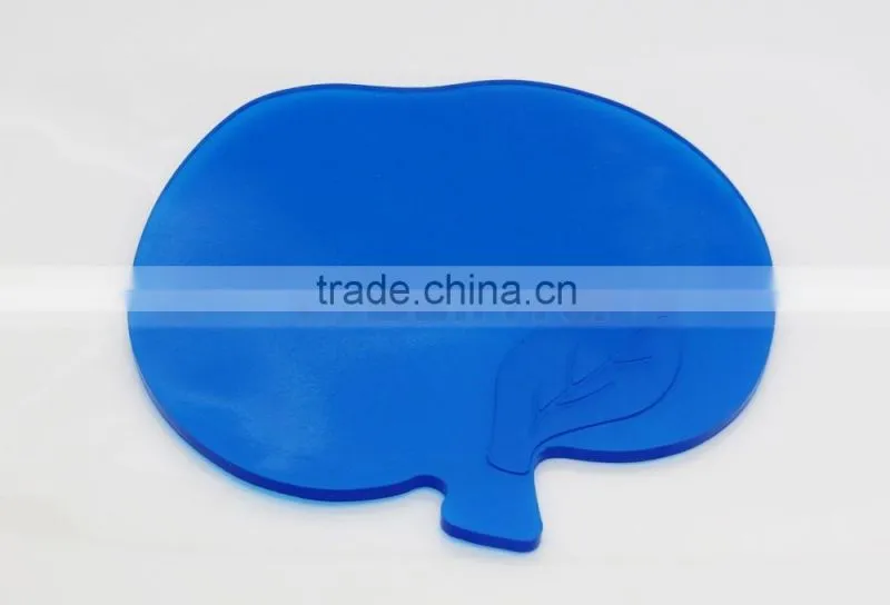 9.5*9.5 CM PU Personalized Apple Shape Sticky Pad
