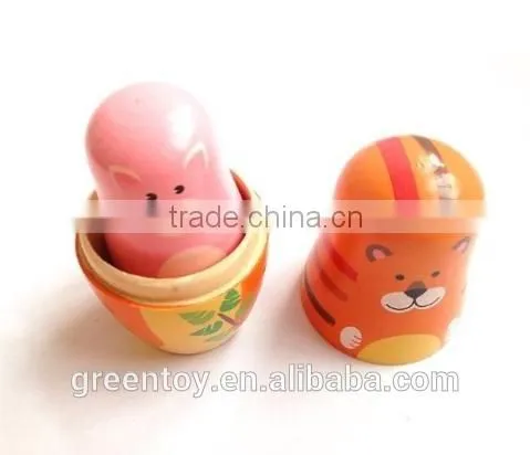 wooden block game wood doll