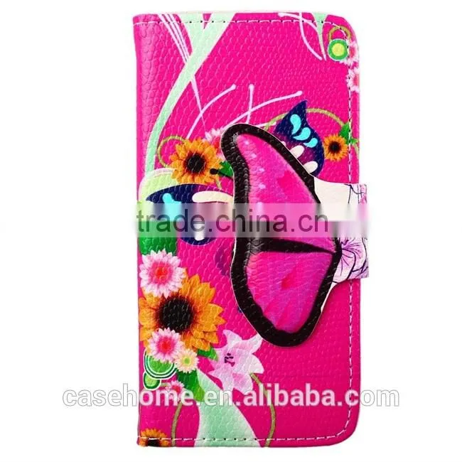 for htc one v phone case cover with printing colorful patterns