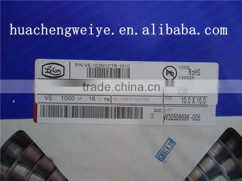 SMD Aluminum electrolytic Capacitors 1000UF 16V 10*10