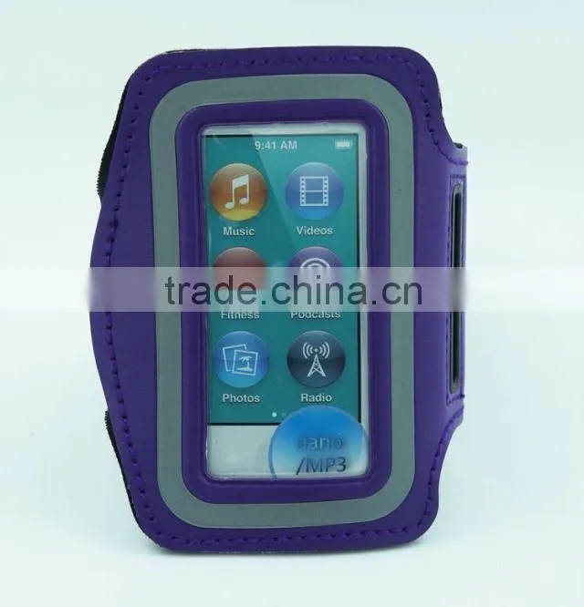 pvc waterproof arm bag for IPOD Nano7/ MP3/MP4