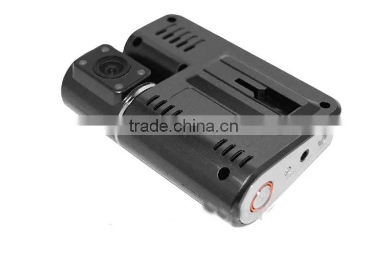 2.0 TFT HD Car DVR with Dual Camera IR Night Vision G-sensor + 120 Wide Angle Lens X2 Remote control car camcorder