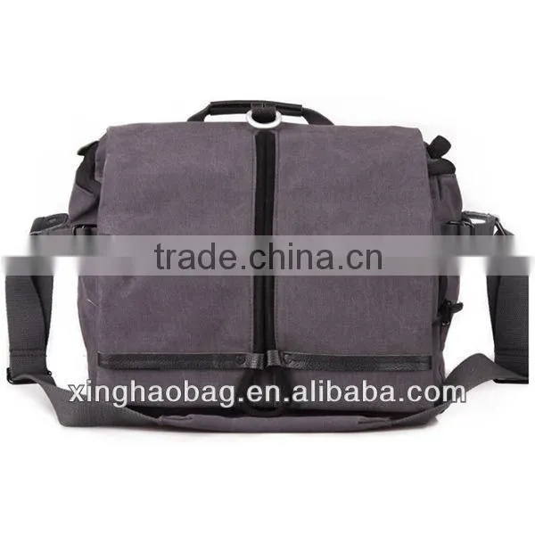 Professional anti-vibration waterproof funky vintage canvas camera bag