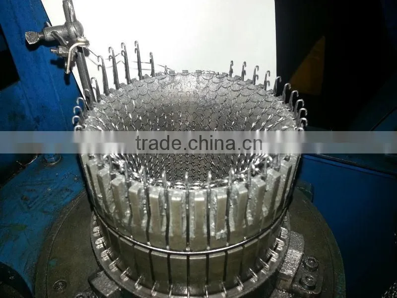 Automatic mesh scourer machine(factory)