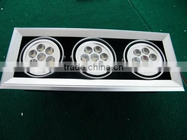 Popular type Home designed 21w LED Grille Lights