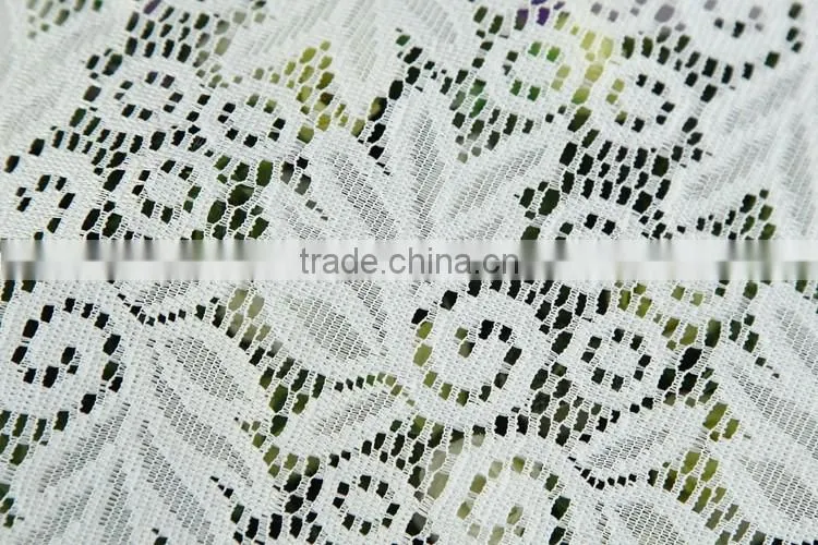 wholesale cheap wedding embroidery lace fabric, children girls white lace dress for sale