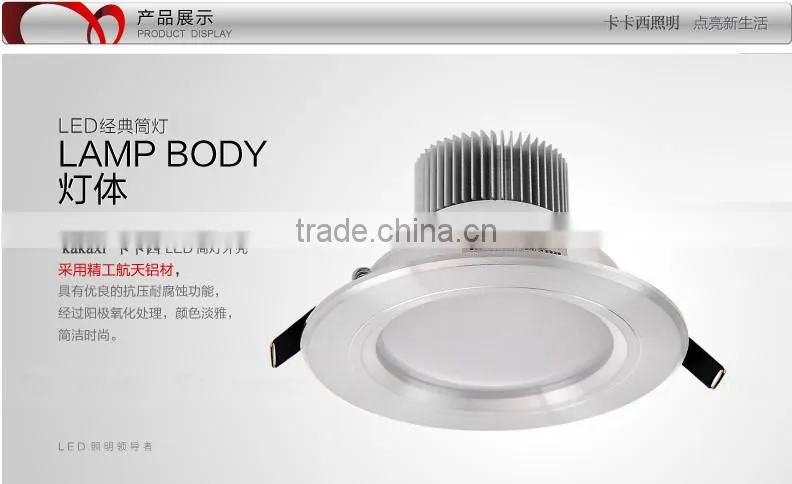 LED Ceiling Lamp Lights 3W 5W 7W 9w 12w 15w 18w Led Downlight Factory Sales AC85-265V