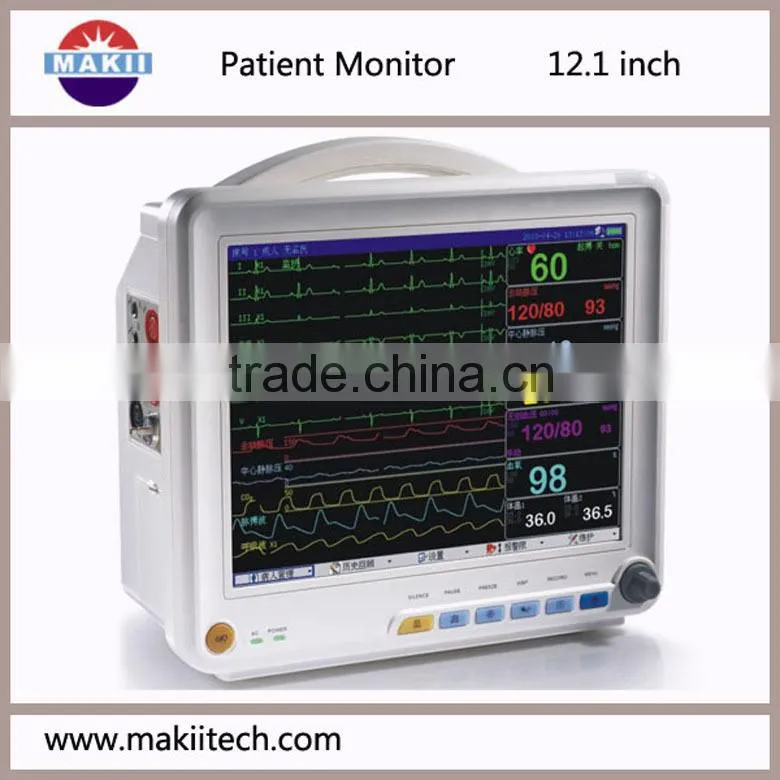 dental patient monitor 12" multiparameter oral patient monitor