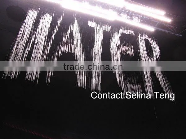 graphics text water curtain