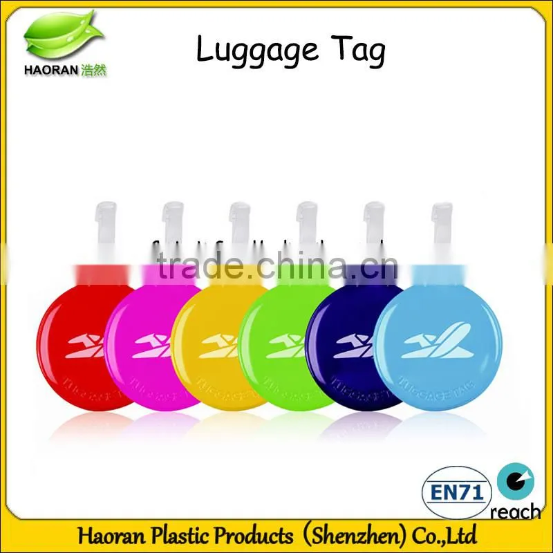 Soft pvc travel luggage tag