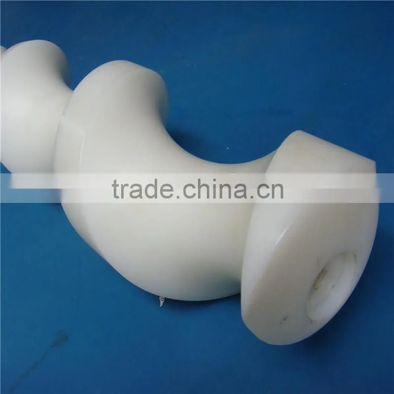 best selling Engineering plastic UHMW-PE nylon conveyer screw supplier china