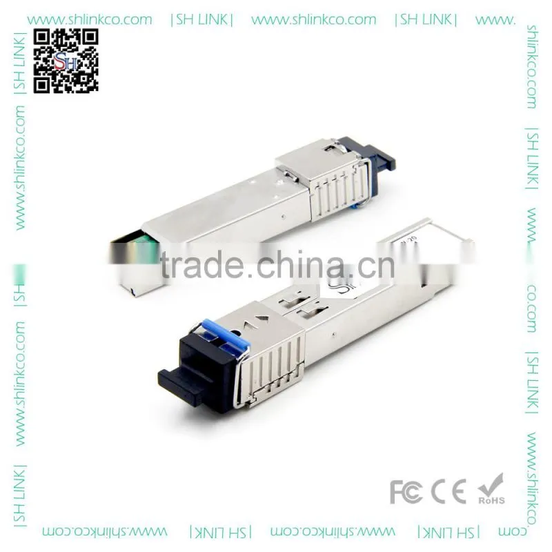 Hot Sale Optical Transceiver DDM simplex LC 1.25G BiDi SFP Module