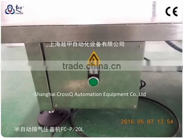 Stainless Steel 20l Oil Pail Plastic Lids Pressing Machine