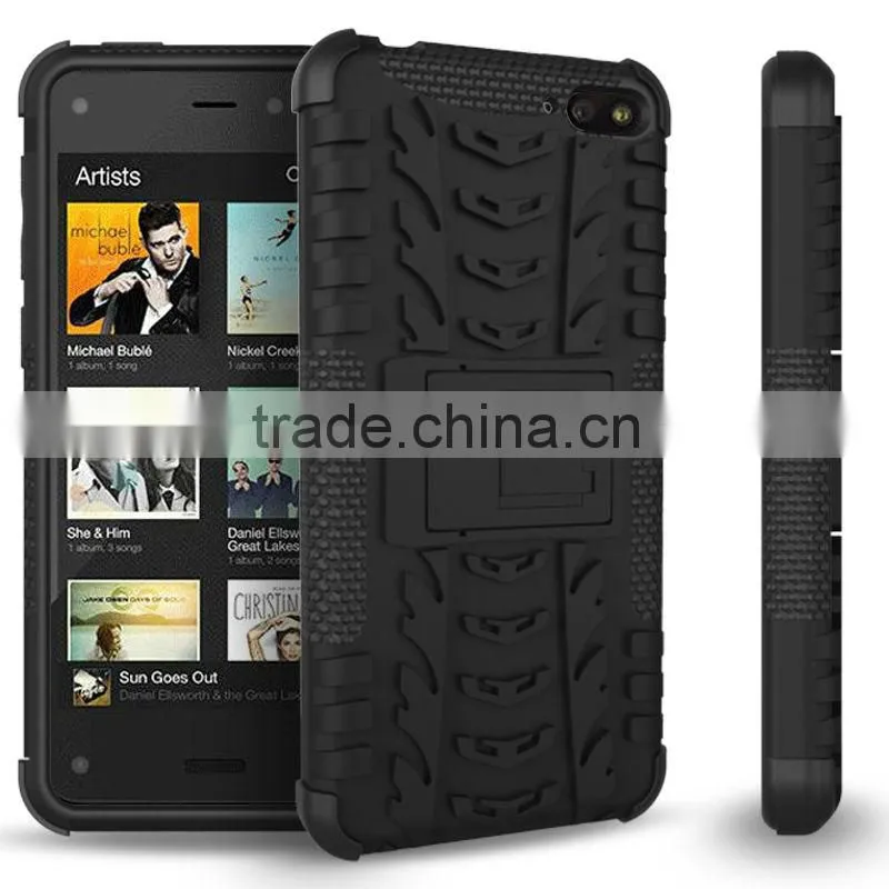 2in1 pc+silicone smart phone case for Amazon Fire Phone