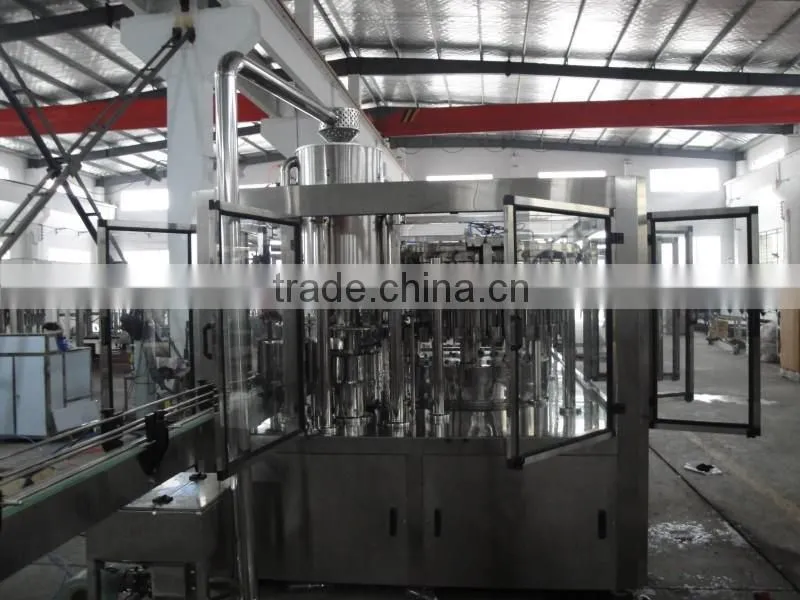 Production Line drink carbonated