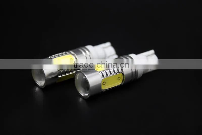 High Power DC 12V 7.5w T10 LED wedg base t10 led bulb t10 led 5000k